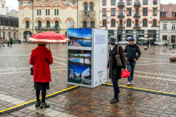 Wystawa, „3. dekada. Architektura Krakowa 2020–2030”, Sepioł, Plac Szczepański, zdjęcia