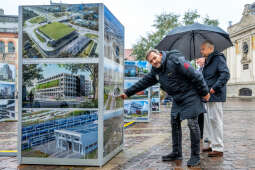 Wystawa, „3. dekada. Architektura Krakowa 2020–2030”, Sepioł, Plac Szczepański, zdjęcia