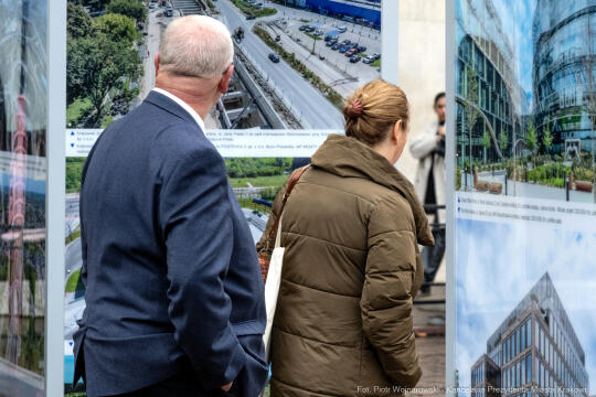 Wystawa, „3. dekada. Architektura Krakowa 2020–2030”, Sepioł, Plac Szczepański, zdjęcia