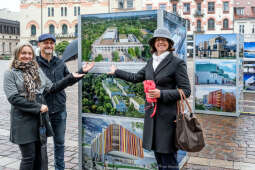 Wystawa, „3. dekada. Architektura Krakowa 2020–2030”, Sepioł, Plac Szczepański, zdjęcia