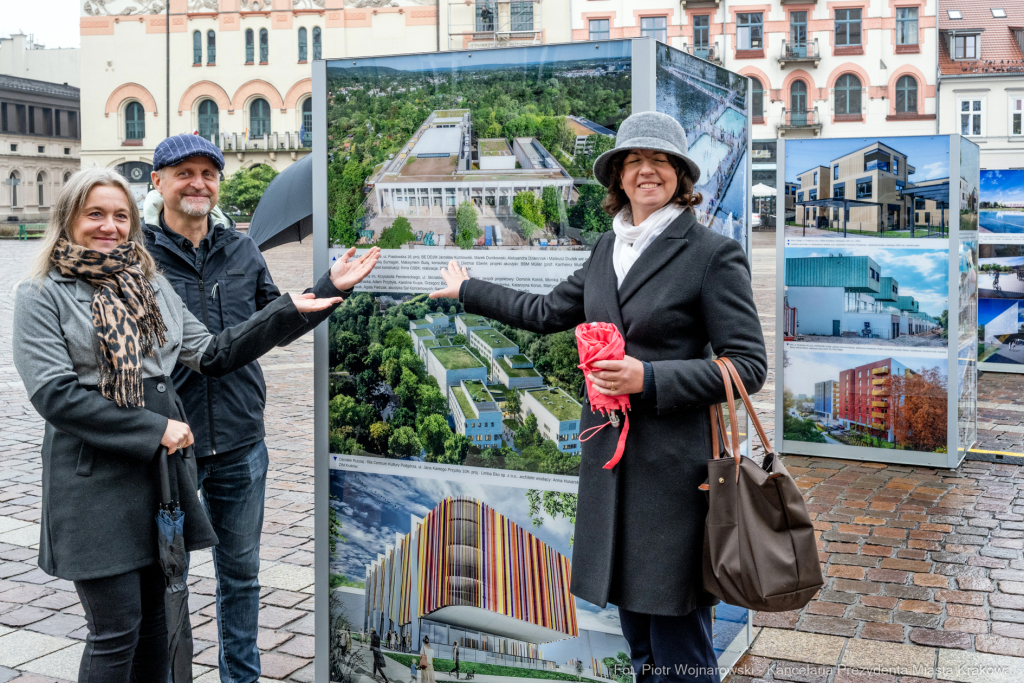 Wystawa, „3. dekada. Architektura Krakowa 2020–2030”, Sepioł, Plac Szczepański, zdjęcia  Autor: P. Wojnarowski