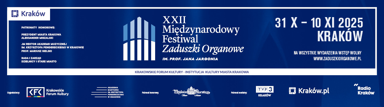XXII Międzynarodowy Festiwal Zaduszki Organowe