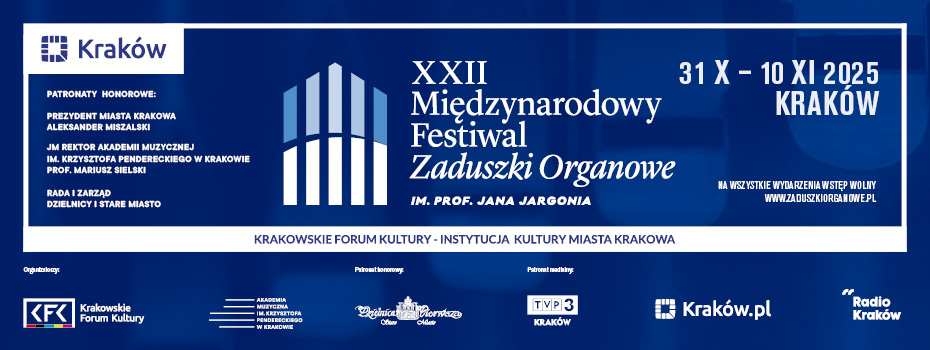 XXII Międzynarodowy Festiwal Zaduszki Organowe