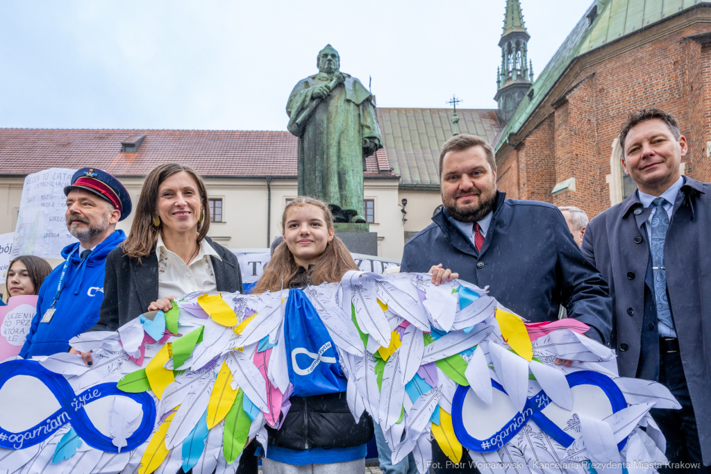 akcja, zdrowie psychiczne, Klaman, Sęk, Przejazd Mocy – Chce się żyć. Kraków pełen energii,   Autor: P. Wojnarowski