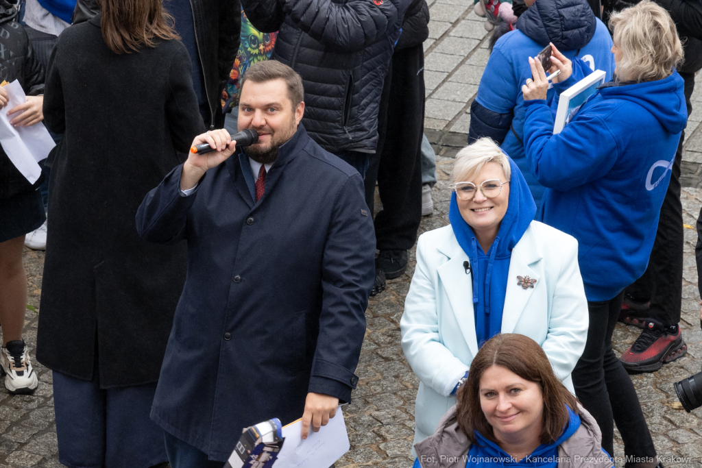 akcja, zdrowie psychiczne, Klaman, Sęk, Przejazd Mocy – Chce się żyć. Kraków pełen energii,   Autor: P. Wojnarowski