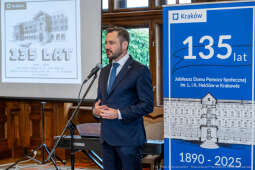 Dom Pomocy Społecznej im. L. i A. Helclów, jubileusz, 135 lat, DPS, Miszalski, Klaman, Romaniak, z