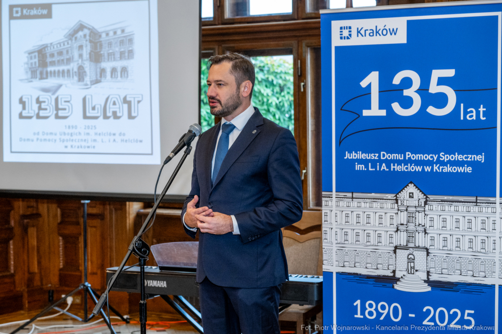 Dom Pomocy Społecznej im. L. i A. Helclów, jubileusz, 135 lat, DPS, Miszalski, Klaman, Romaniak, z  Autor: P. Wojnarowski