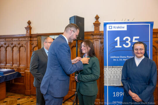 Dom Pomocy Społecznej im. L. i A. Helclów, jubileusz, 135 lat, DPS, Miszalski, Klaman, Romaniak, z