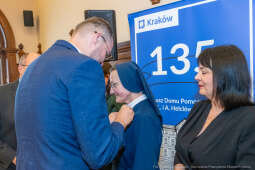 Dom Pomocy Społecznej im. L. i A. Helclów, jubileusz, 135 lat, DPS, Miszalski, Klaman, Romaniak, z