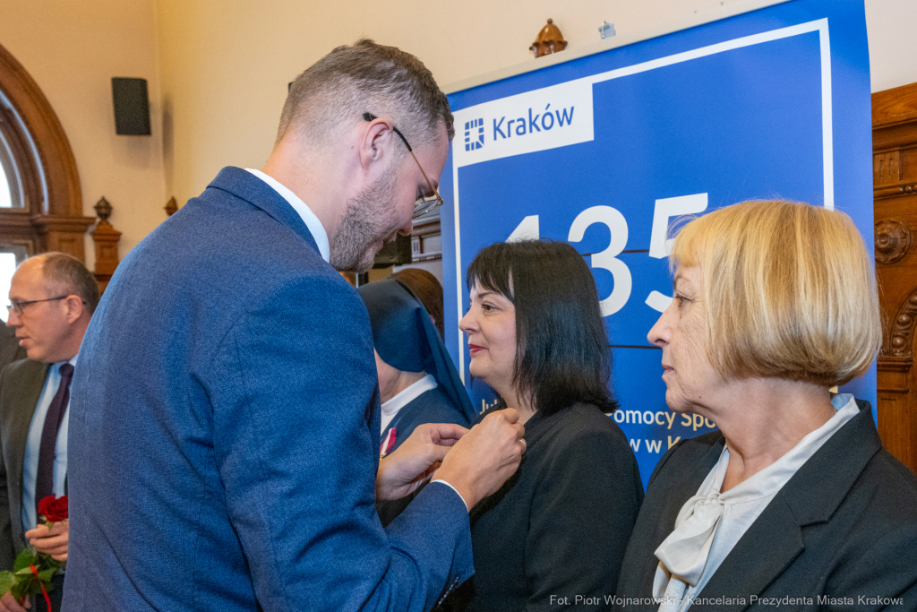 Dom Pomocy Społecznej im. L. i A. Helclów, jubileusz, 135 lat, DPS, Miszalski, Klaman, Romaniak, z  Autor: P. Wojnarowski