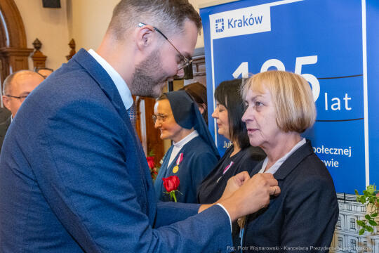 Dom Pomocy Społecznej im. L. i A. Helclów, jubileusz, 135 lat, DPS, Miszalski, Klaman, Romaniak, z