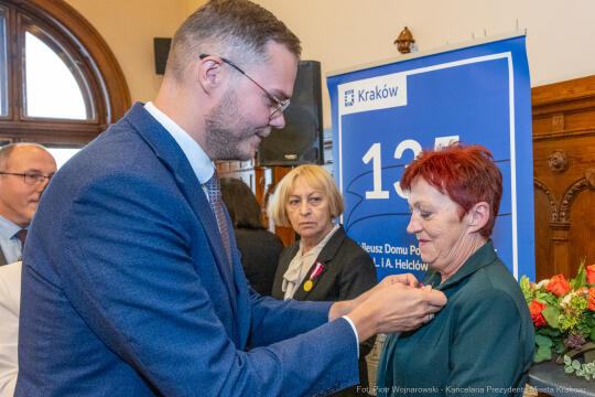 Dom Pomocy Społecznej im. L. i A. Helclów, jubileusz, 135 lat, DPS, Miszalski, Klaman, Romaniak, z