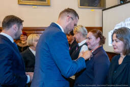 Dom Pomocy Społecznej im. L. i A. Helclów, jubileusz, 135 lat, DPS, Miszalski, Klaman, Romaniak, z