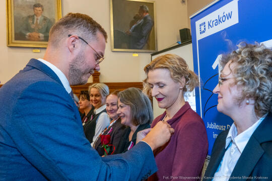 Dom Pomocy Społecznej im. L. i A. Helclów, jubileusz, 135 lat, DPS, Miszalski, Klaman, Romaniak, z