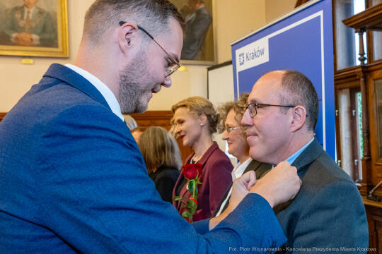 Dom Pomocy Społecznej im. L. i A. Helclów, jubileusz, 135 lat, DPS, Miszalski, Klaman, Romaniak, z