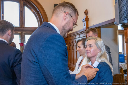 Dom Pomocy Społecznej im. L. i A. Helclów, jubileusz, 135 lat, DPS, Miszalski, Klaman, Romaniak, z