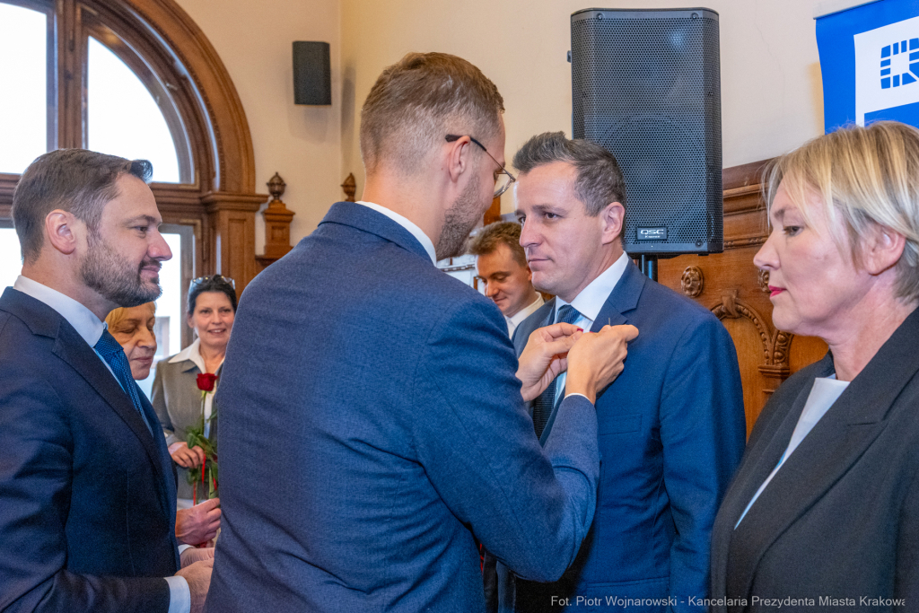 Dom Pomocy Społecznej im. L. i A. Helclów, jubileusz, 135 lat, DPS, Miszalski, Klaman, Romaniak, z  Autor: P. Wojnarowski