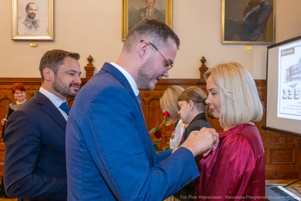 Dom Pomocy Społecznej im. L. i A. Helclów, jubileusz, 135 lat, DPS, Miszalski, Klaman, Romaniak, z  Autor: P. Wojnarowski