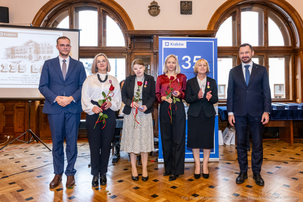 Dom Pomocy Społecznej im. L. i A. Helclów, jubileusz, 135 lat, DPS, Miszalski, Klaman, Romaniak, z  Autor: P. Wojnarowski