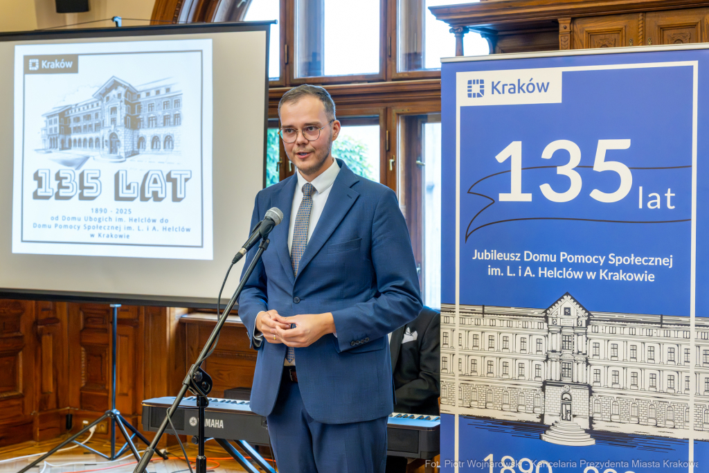 Dom Pomocy Społecznej im. L. i A. Helclów, jubileusz, 135 lat, DPS, Miszalski, Klaman, Romaniak, z  Autor: P. Wojnarowski