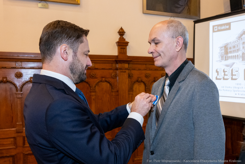 Dom Pomocy Społecznej im. L. i A. Helclów, jubileusz, 135 lat, DPS, Miszalski, Klaman, Romaniak, z  Autor: P. Wojnarowski