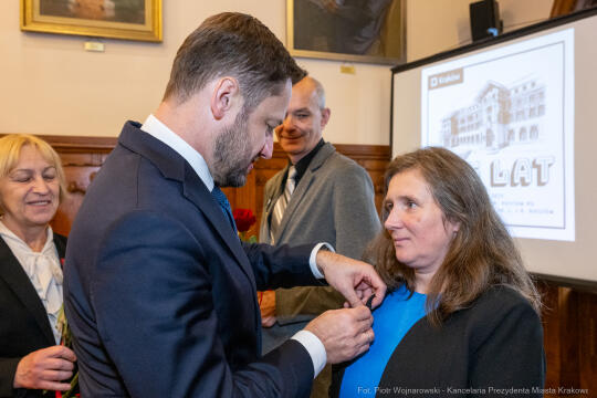 Dom Pomocy Społecznej im. L. i A. Helclów, jubileusz, 135 lat, DPS, Miszalski, Klaman, Romaniak, z