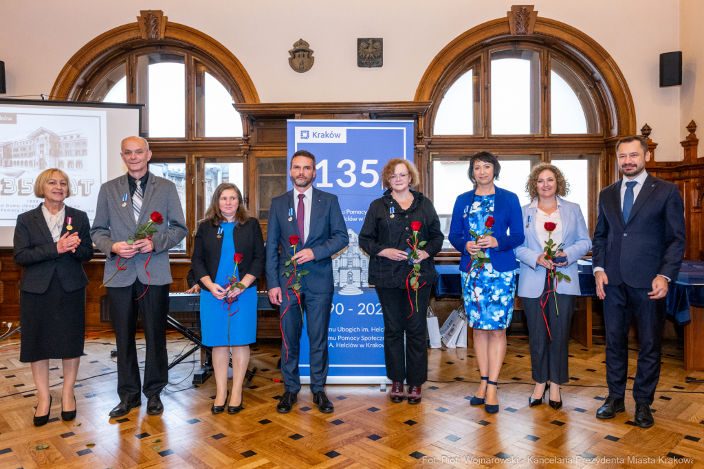 Dom Pomocy Społecznej im. L. i A. Helclów, jubileusz, 135 lat, DPS, Miszalski, Klaman, Romaniak, z  Autor: P. Wojnarowski