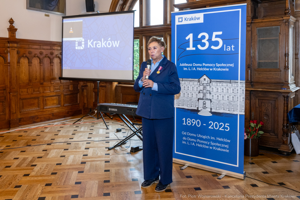 Dom Pomocy Społecznej im. L. i A. Helclów, jubileusz, 135 lat, DPS, Miszalski, Klaman, Romaniak, z  Autor: P. Wojnarowski