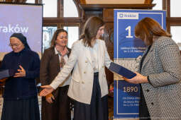 Dom Pomocy Społecznej im. L. i A. Helclów, jubileusz, 135 lat, DPS, Miszalski, Klaman, Romaniak, z