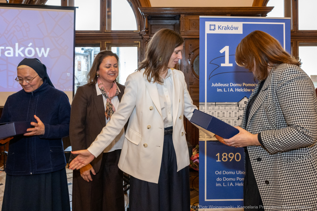 Dom Pomocy Społecznej im. L. i A. Helclów, jubileusz, 135 lat, DPS, Miszalski, Klaman, Romaniak, z  Autor: P. Wojnarowski