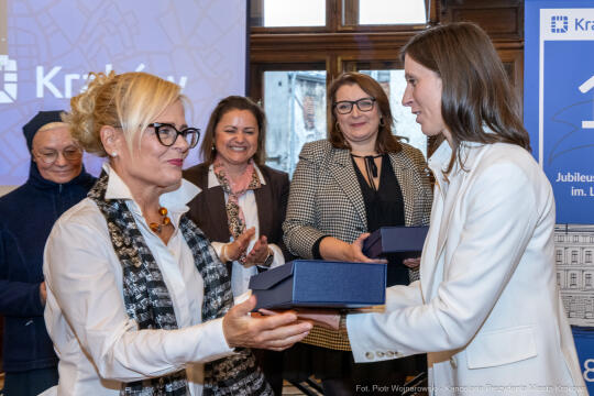 Dom Pomocy Społecznej im. L. i A. Helclów, jubileusz, 135 lat, DPS, Miszalski, Klaman, Romaniak, z