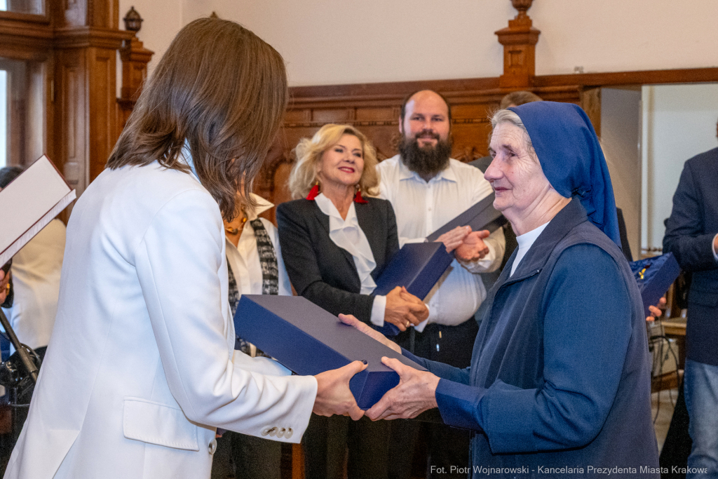 Dom Pomocy Społecznej im. L. i A. Helclów, jubileusz, 135 lat, DPS, Miszalski, Klaman, Romaniak, z  Autor: P. Wojnarowski