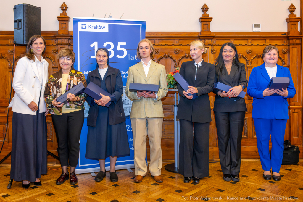 Dom Pomocy Społecznej im. L. i A. Helclów, jubileusz, 135 lat, DPS, Miszalski, Klaman, Romaniak, z  Autor: P. Wojnarowski