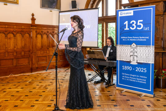 Dom Pomocy Społecznej im. L. i A. Helclów, jubileusz, 135 lat, DPS, Miszalski, Klaman, Romaniak, z