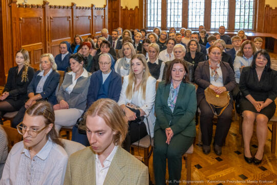 Dom Pomocy Społecznej im. L. i A. Helclów, jubileusz, 135 lat, DPS, Miszalski, Klaman, Romaniak, z