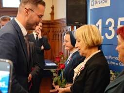 Jubileusz 135-lecia Domu Pomocy Społecznej im. Ludwika i Anny Helclów w Krakowie w Urzędzie Miast