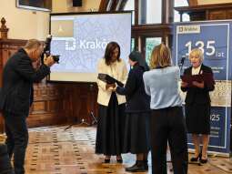 Jubileusz 135-lecia Domu Pomocy Społecznej im. Ludwika i Anny Helclów w Krakowie w Urzędzie Miast