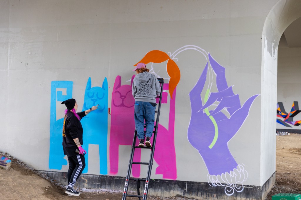 BSK_2916.jpg-Miszalski, Krk Walls, graffiti, street art, otwarcie  Autor: P. Wojnarowski