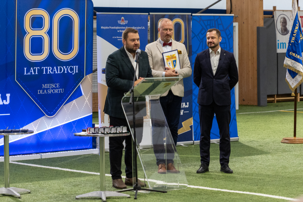 BSK_2489.jpg-Tramwaj, Klub, Miszalski, Sęk, Jubileusz, 80 lat, sport  Autor: B. Świerzowski