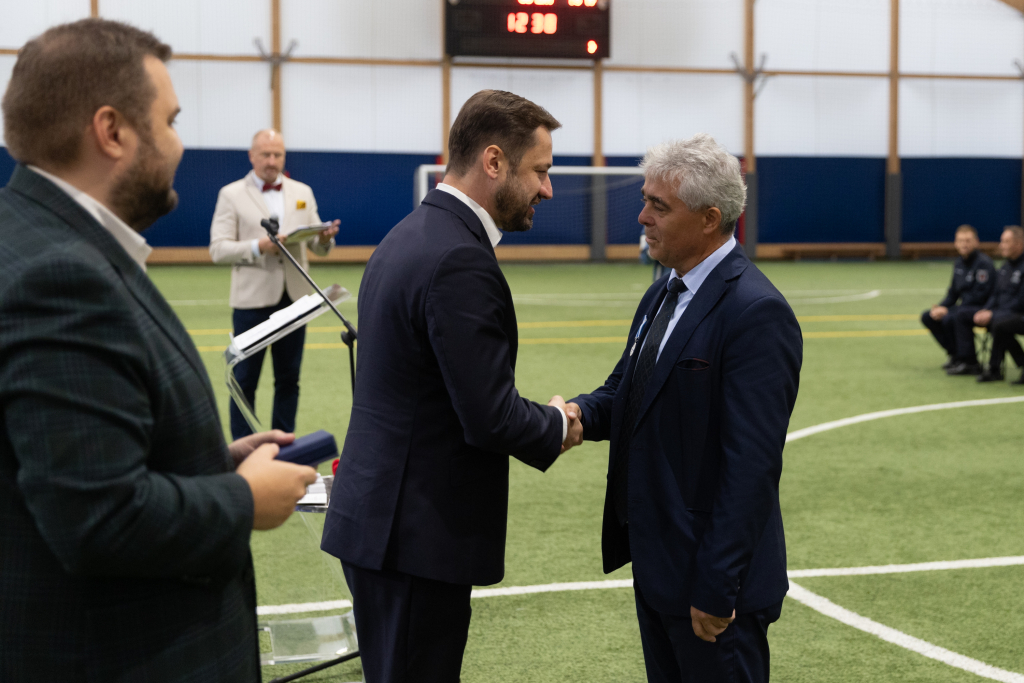 BSK_2549.jpg-Tramwaj, Klub, Miszalski, Sęk, Jubileusz, 80 lat, sport  Autor: B. Świerzowski