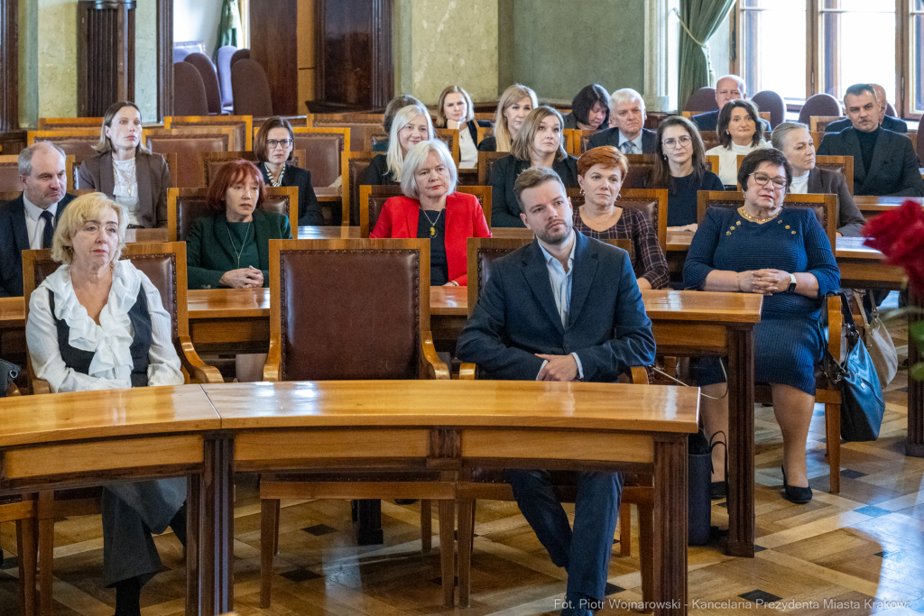 Klaman, nauczyciele, nagrody Prezydenta, dyrektorzy, kadra kierownicza  Autor: P. Wojnarowski