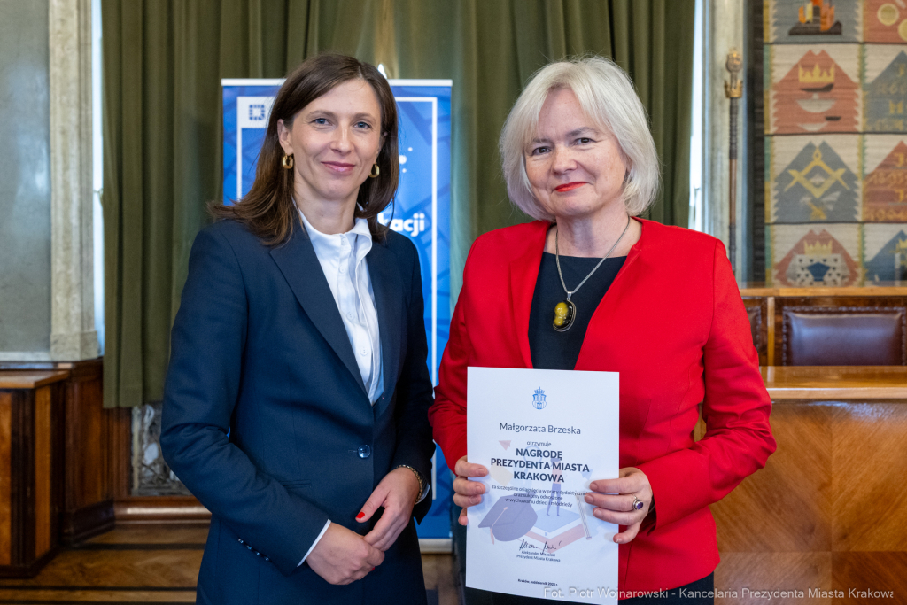 Klaman, nauczyciele, nagrody Prezydenta, dyrektorzy, kadra kierownicza  Autor: P. Wojnarowski