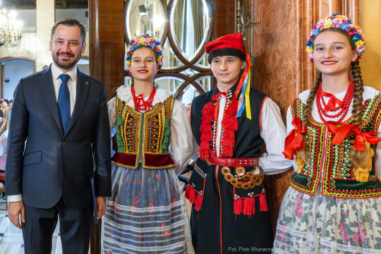Miszalski, nauczyciele, nagroda Prezydenta, wręczenie, zdjęcia