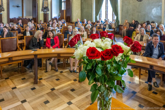 Miszalski, nauczyciele, nagroda Prezydenta, wręczenie, zdjęcia