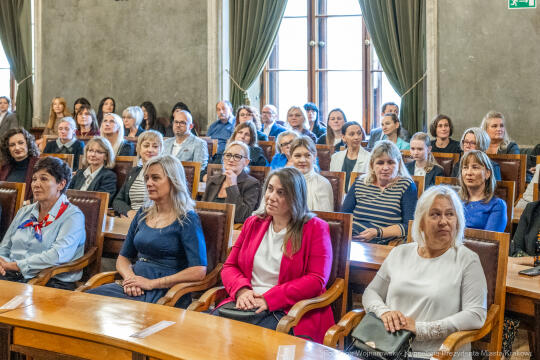 Miszalski, nauczyciele, nagroda Prezydenta, wręczenie, zdjęcia