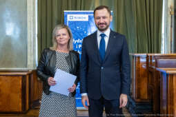 Miszalski, nauczyciele, nagroda Prezydenta, wręczenie, zdjęcia