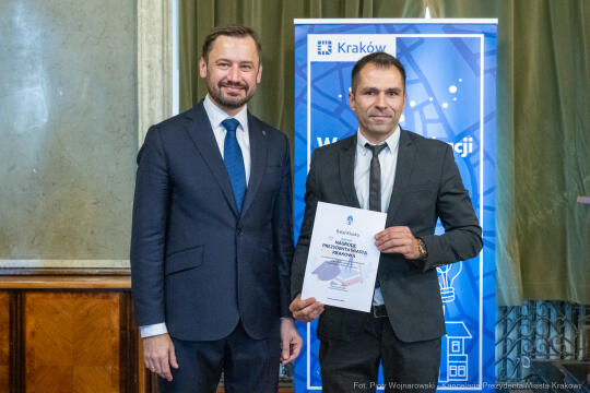 Miszalski, nauczyciele, nagroda Prezydenta, wręczenie, zdjęcia