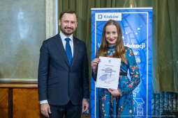 Miszalski, nauczyciele, nagroda Prezydenta, wręczenie, zdjęcia