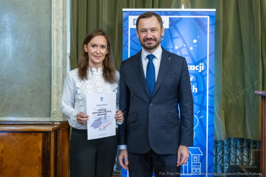 Miszalski, nauczyciele, nagroda Prezydenta, wręczenie, zdjęcia