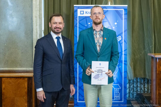 Miszalski, nauczyciele, nagroda Prezydenta, wręczenie, zdjęcia